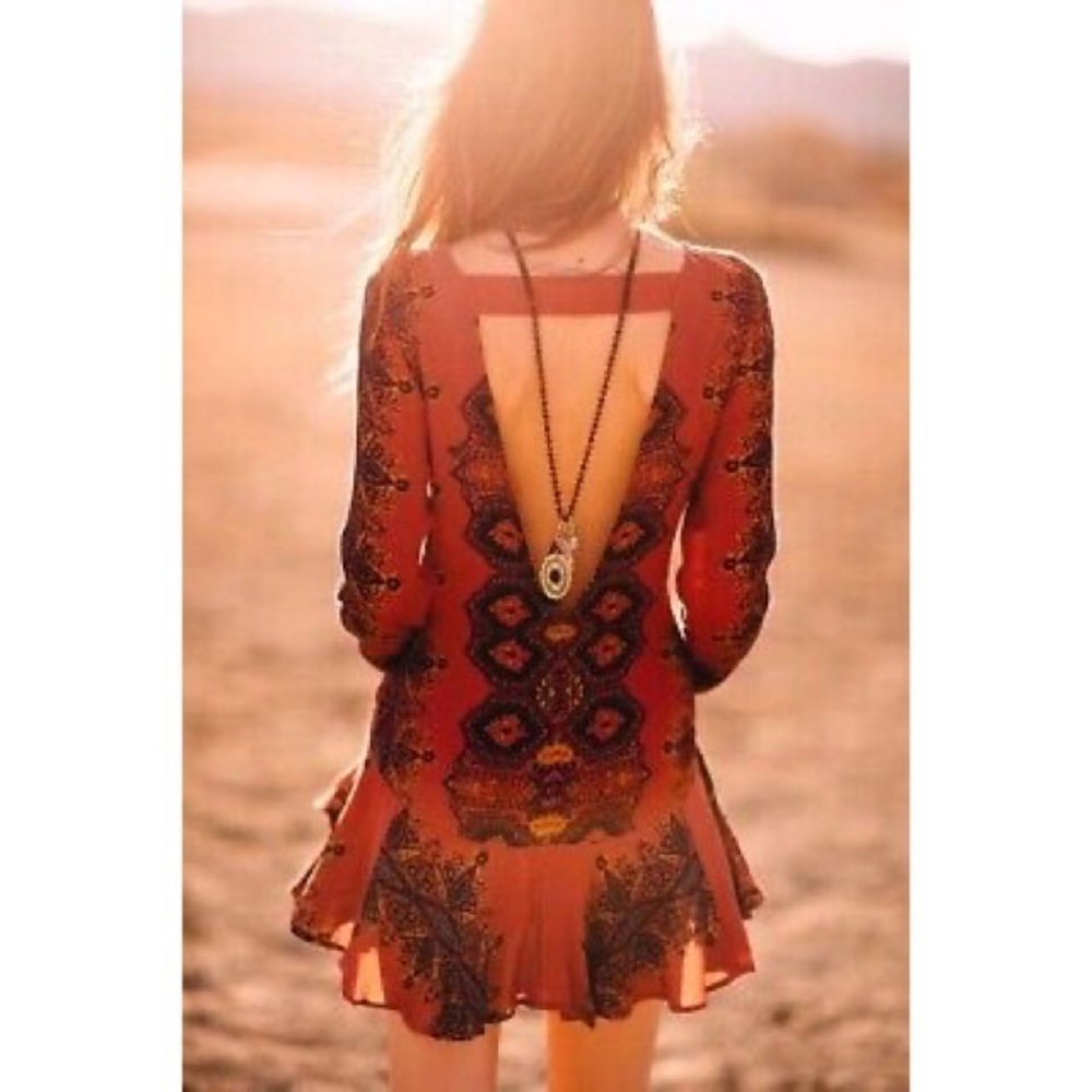NWT Free People Smooth Talker Tunic Mini Dress